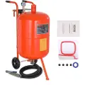 Vevor 75,7 l sandblåser 60–110 PSI høytrykks sandblåser med 4 dyser