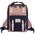 Himawari 188L 14'' laptop backpack (navy blue and pink)
