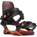 Bataleon Donna Asymwrap 2025 Snowboardbinding rød