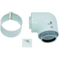Vaillant EcoTEC bøjning 87° 1 stk. 80/125 mm