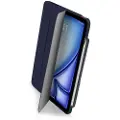 Pipetto iPad Air 13 Origami No3 Pieštukas Case - Dark Mėlyna