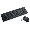 Dell Pro Compact Silent Keyboard and Mouse - KM555 - Tastatur- og mussett - trådløs - 2.4 GHz, Bluetooth 5.1 - QWERTY - Pan Nordic - svart - med 3 years NBD Advance Exchange