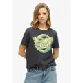 Superdry Rock Band Relaxed Kortarmet T-skjorte