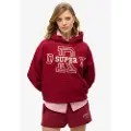 Superdry for woman. W2012429A Athletic Essentials Sweatshirt red (XS), Casual, Cotton