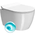 GSI Pura kompakt vægtoilet 46x35cm med Swirlflush skylleteknik - boltafstand 180 mm