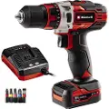 Einhell TE-CD 1, Boremaskin med pistolgrep, Nøkkelløs, 2, 20, 1400 RPM, 1 cm, 400 RPM