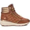 Carmela for woman. 16182102-CAMEL Leather Ankle Boots 161821 brown (36), 3 to 5 cm, Zip, Casual