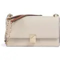 Kate spade for woman. KJ690 Beige Mini Chain Handbag (OSFA), Casual, Leather