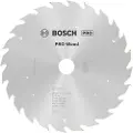 Bosch Standard for Wood - Sirkelformet sagblad - for tre - 165 mm - 24 tenner