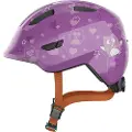 ABUS Smiley 3.0, Sykkelhjelm, Junior, Purple Star