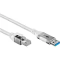 Goobay Ethernet-kabel USB-A 3.0 til RJ45, 1,5 m