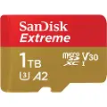 SanDisk Extreme MicroSD/SD - 190MB/s - 1TB
