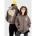 Nike SB Fleece Pull-Over Skate Hettegenser med glidelås brun