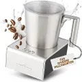 ProfiCook PC-MS 1032 - Melkeskummer - 0.45 liter - 600 W - rustfritt stål / svart