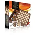 Abba Games 5-i-1 Spillbrett: Hav/parkering/sjakk/dam Og Backgammon