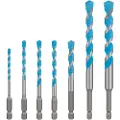 Bosch Accesorios Expert Veggbor Hex-9 4-12 Mm 7 Enheter
