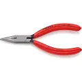 Knipex 37 31 125, Nesetang, 1,6 mm, 2,7 cm, Stål, Plast, Rød