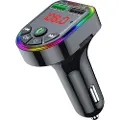 Gembird BTT-05 - Bluetooth håndfri / FM-sender / lader - svart