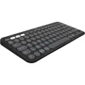 Logitech Pebble Keys 2 K380s - Tastatur - Universal - Grå