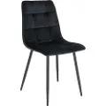 House Nordic House NordicSpisestol Middelfart 2-pkSvartStolerFra Homeroom