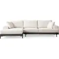 Homitis HomitisHjørnesofa -Tanny LeftHvitHjørnesofaerFra Homeroom