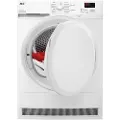 AEG Series 7000 TR7C40588, Fristående, Frontmatad, Värmepump, Vit, Rotations-, Röra, Höger