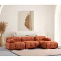 Hannah Home Hanah HomeHjørnesofa Muffin 4-seterOrangeHjørnesofaerFra Homeroom