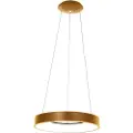 Steinhauer Designpendellampe gull inkl. dimbar LED - Ringlede