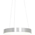 Steinhauer Designpendellampe sølv inkl. dimbar LED - Ringlede