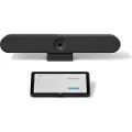Logitech Tap IP Appliance Room Solutions Huddle + Small Rooms - Videokonferansesett (Logitech Rally Bar Huddle, Logitech Tap IP) - grafitt