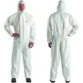 3M 4510, Hvit, L, Voksen, Unisex, Glidelås, Front