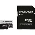 Transcend 340S - Flashminnekort - 256 GB - A2 / Video Class V30 / UHS-I U3 / Class10 - microSDXC
