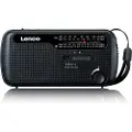 Lenco Radio Lenco Lenco MCR-113 nødradiosveiv/solar/batteri svart