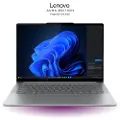 Lenovo Yoga Pro 7i Gen 10 Aura Edition 14? Intel Intel Core Ultra 9 285H Processor E-cores up to 4.50 GHz P-cores up to 5.40 GHz, Windows 11 Pro 64, 1 TB SSD M.2 2242 PCIe Gen4 TLC - 83KFCTO1WWNO2