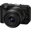 Canon EOS R50 V + RF-S 14-30mm F4-6.3 IS STM PZ - Sett for innholdsskapere