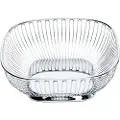 Alessi 845 serveringskurv firkantet rustfritt stål (845)