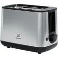Electrolux Create 3 E3T1-3ST - Brødrister - 2 skive - 2 Spor - rustfritt stål