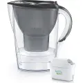 Brita 1024040, Krukke, 2,4 l, Sort, Gjennomsiktig