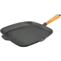 Carl Victor Carl VictorGrillpanne i støpejern 28x28 cmSvartStekepanner & grillpannerFra Homeroom