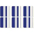 Spode SpodeUnderleggsbrikker Steccato 10,5 x 10,5 cm, 6-pk.BlåBar- & drinktilbehørFra Homeroom