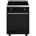 Smeg C6ipblt2 Induction 60 Cm Glasskeramisk Komfyr Med Ovn 4 Brennere
