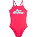 Puma Swimsuit with Adjustable Straps Youth, Clothing, Rose Red, 12 Y