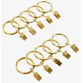 Jotex CURTIS gardinring med klips 10-pk