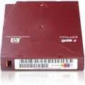 HP HPE RW Data Cartridge - LTO Ultrium 2 - 200 GB / 400 GB - påskrivningsetiketter - rød - for LTO-4 Ultrium SureStore Tape Library 1/20, 2/20, 2/40, 2/60, 4/40, 4/60, 6/60
