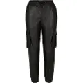 Urban Classics Faux Leather Cargobukser
