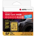 Agfa Sdxc Uhs Ii 64gb Professional High Speed U3 V90 Minnekort