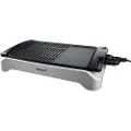 Steba VG 101, 2000 W, Barbecue, Elektrisk, Tabletop, Sort, Grå, Rektangulær