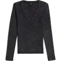 G-Star Deep Henley Langarmet T-skjorte