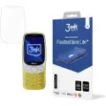 3MK FlexibleGlass Lite, Nokia, 3210 4G, Slagtålig, Reptålig, Svart, Transparent, 1 styck