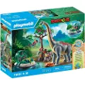 Playmobil Brachiosaurus Med Luftputefartøy-figur